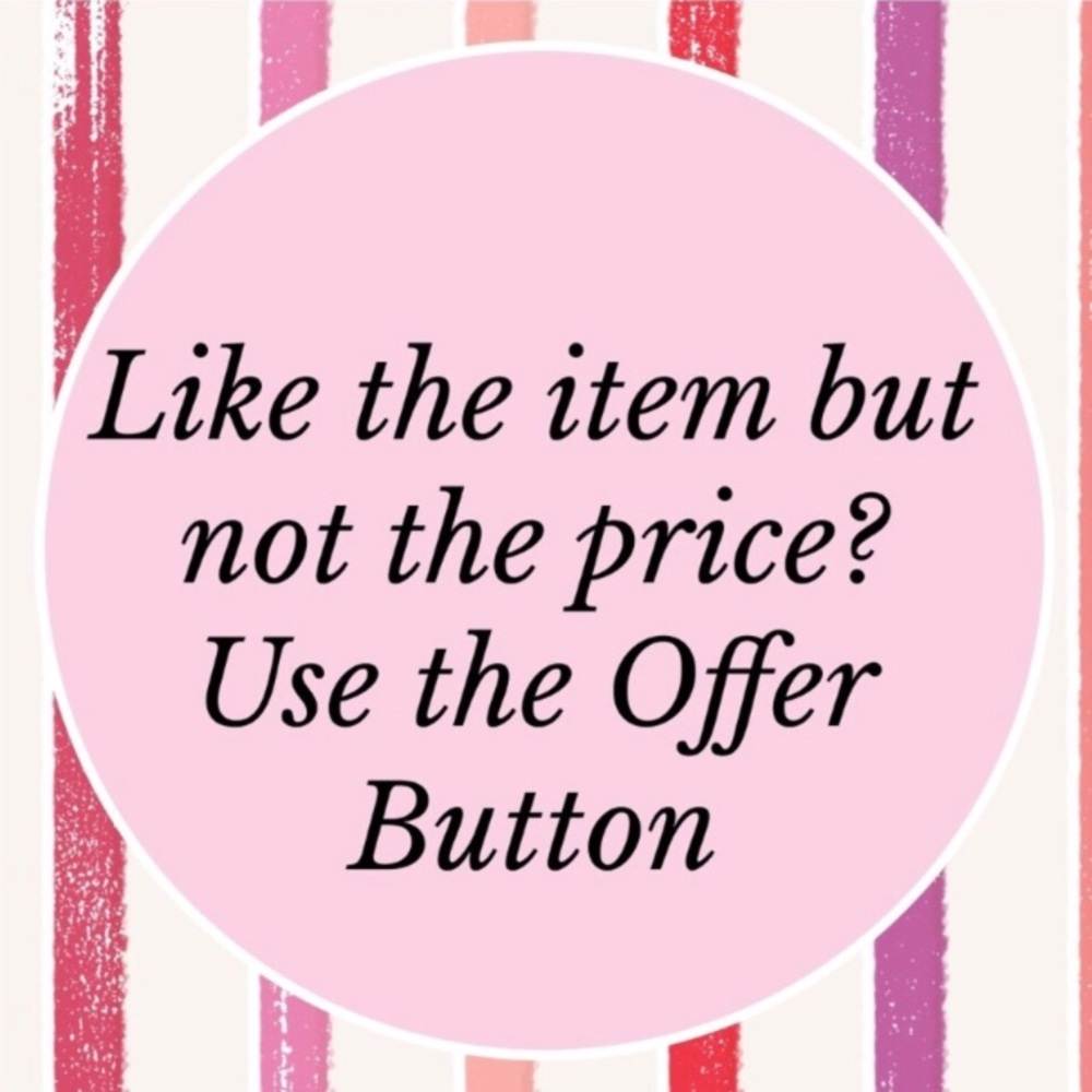 OPEN TO REASONABLE OFFERS!!